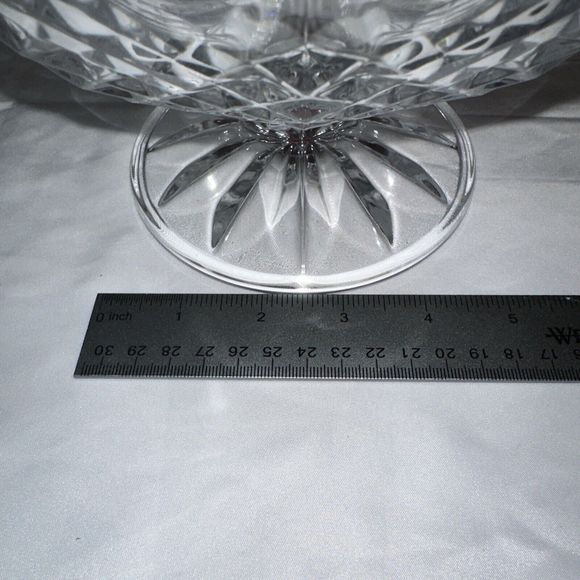 Cristal D'arques Crystal LONGCHAMP Large Footed Centerpiece Bowl - Picture 4 of 7